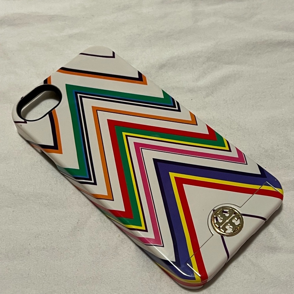 Tory Burch - Bright Chevron iPhone 7 Mirror Case